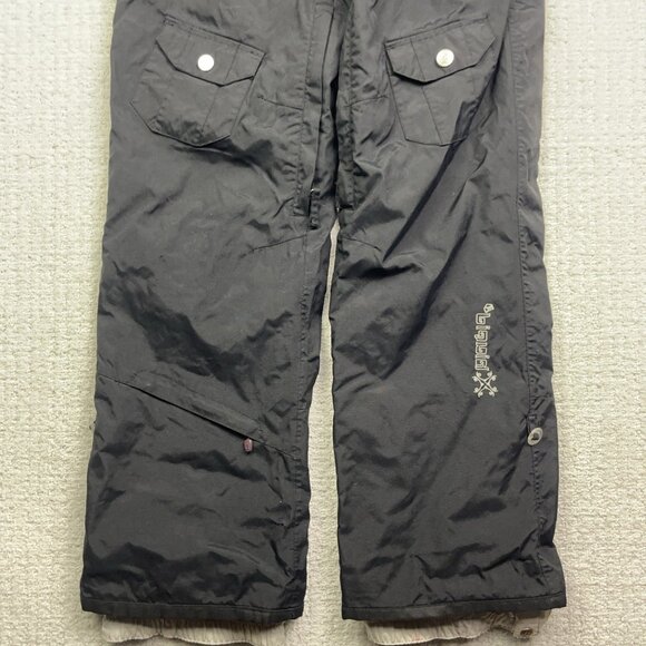 Y2K Liquid Boardwear Snowboard Tech Pants Black *Small* Lined Insulated Ski Snow - Picture 3 of 16